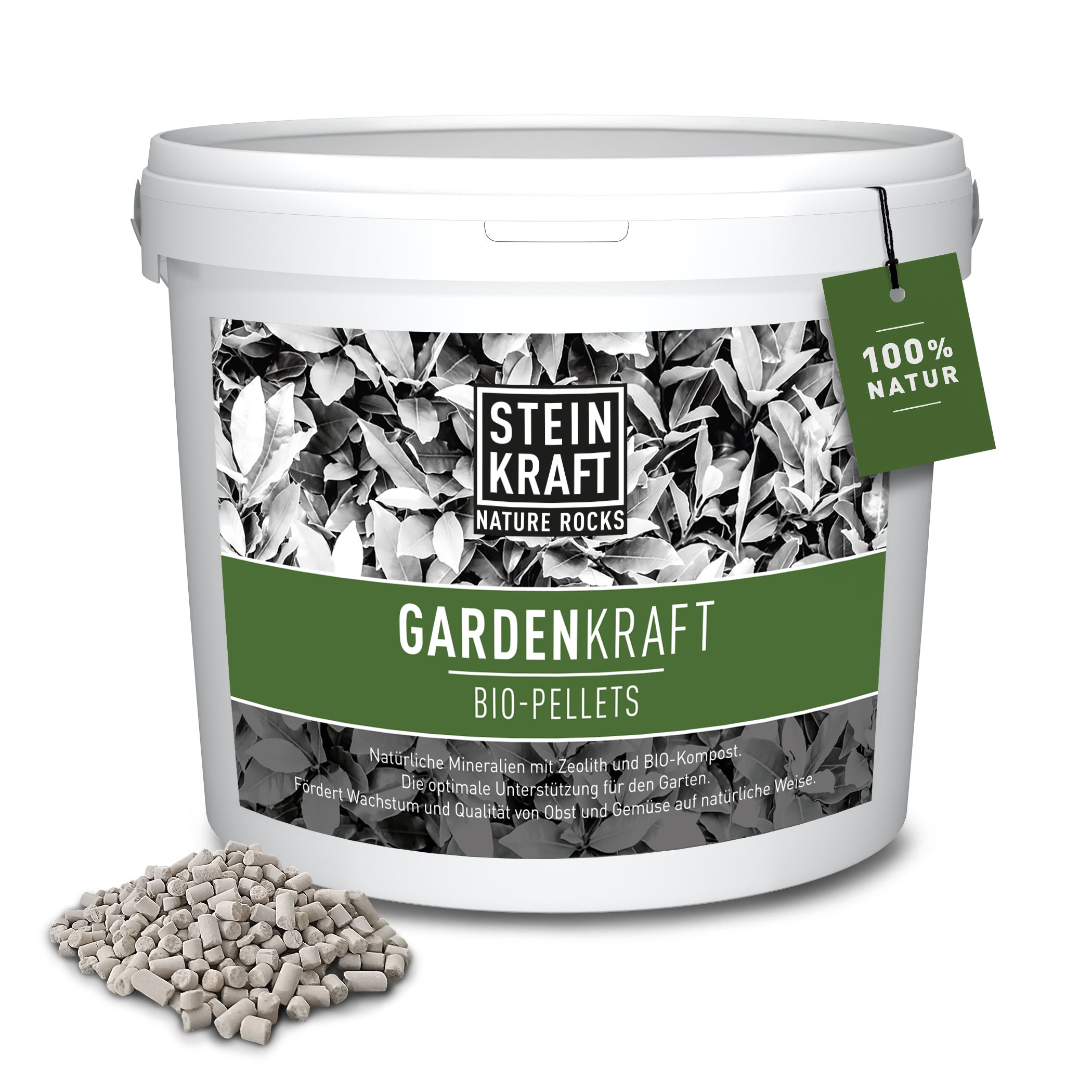 Steinkraft Natürliche Mineralien und Zeolith Pellets für den Garten