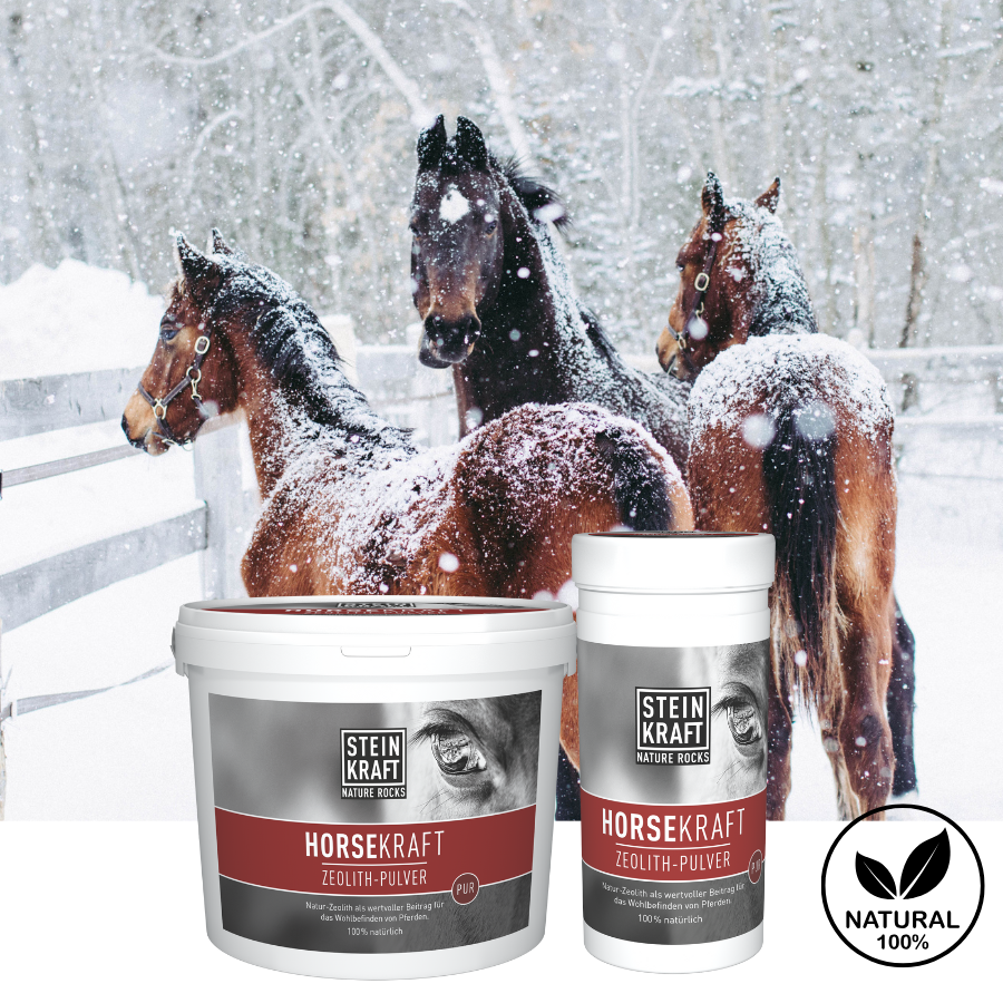 HORSEKRAFT Zeolith Pulver für Pferde