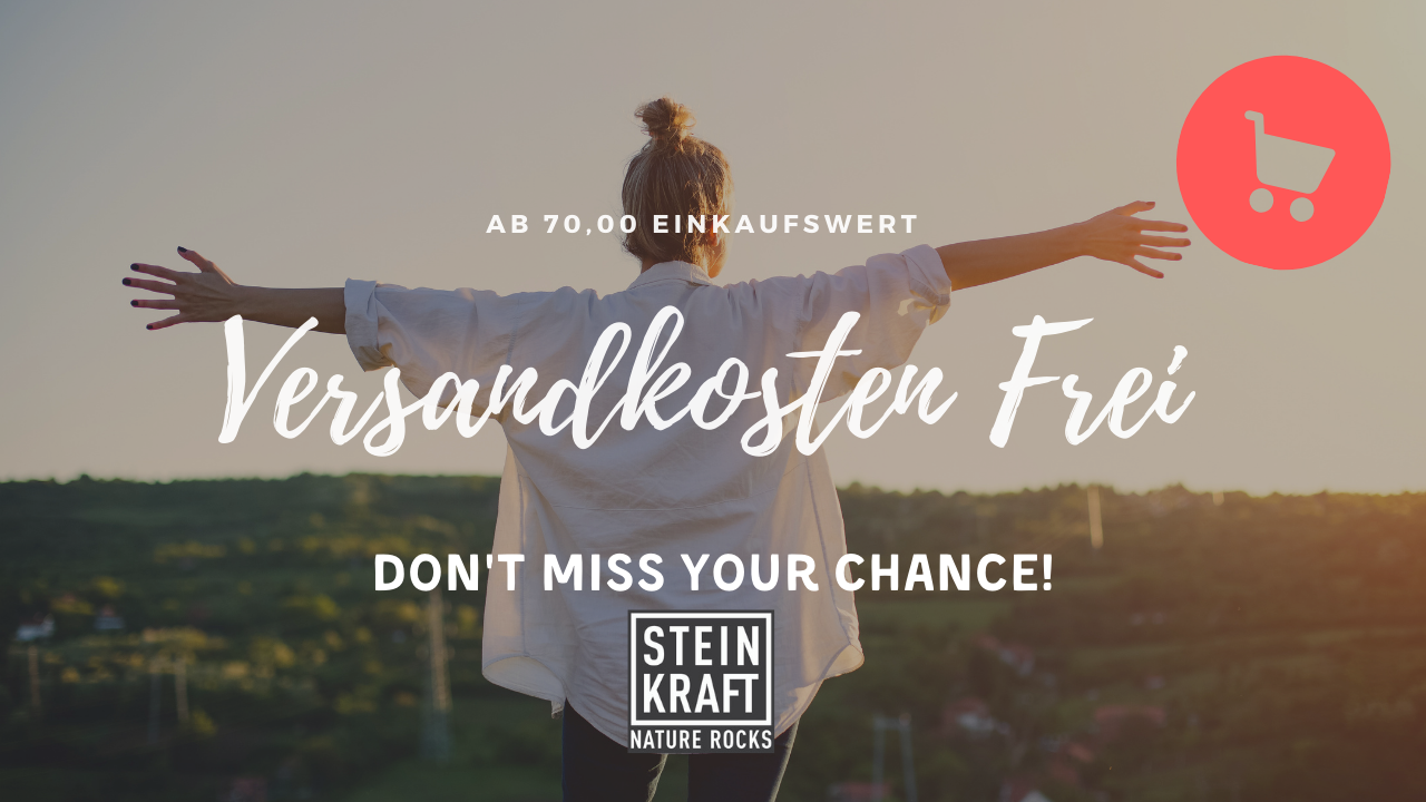 STEINKRAFT Zeolith Onlineshop Versandkostenfrei ab 70 Euro - verpasst nicht eure Chance!