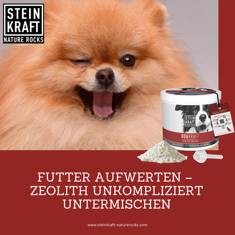 DOGKRAFT ZEOLITH Pulver für Hunde
