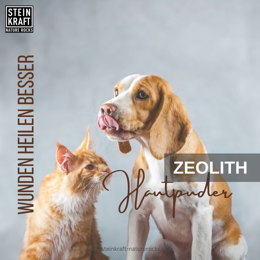 TIERKRAFT Zeolith Hautpuder