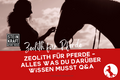 STEINKRAFT Zeolith für Pferde - Alles was du darüber wissen musst inclusive  Fragen und alle Antworten - ein Fachartikel