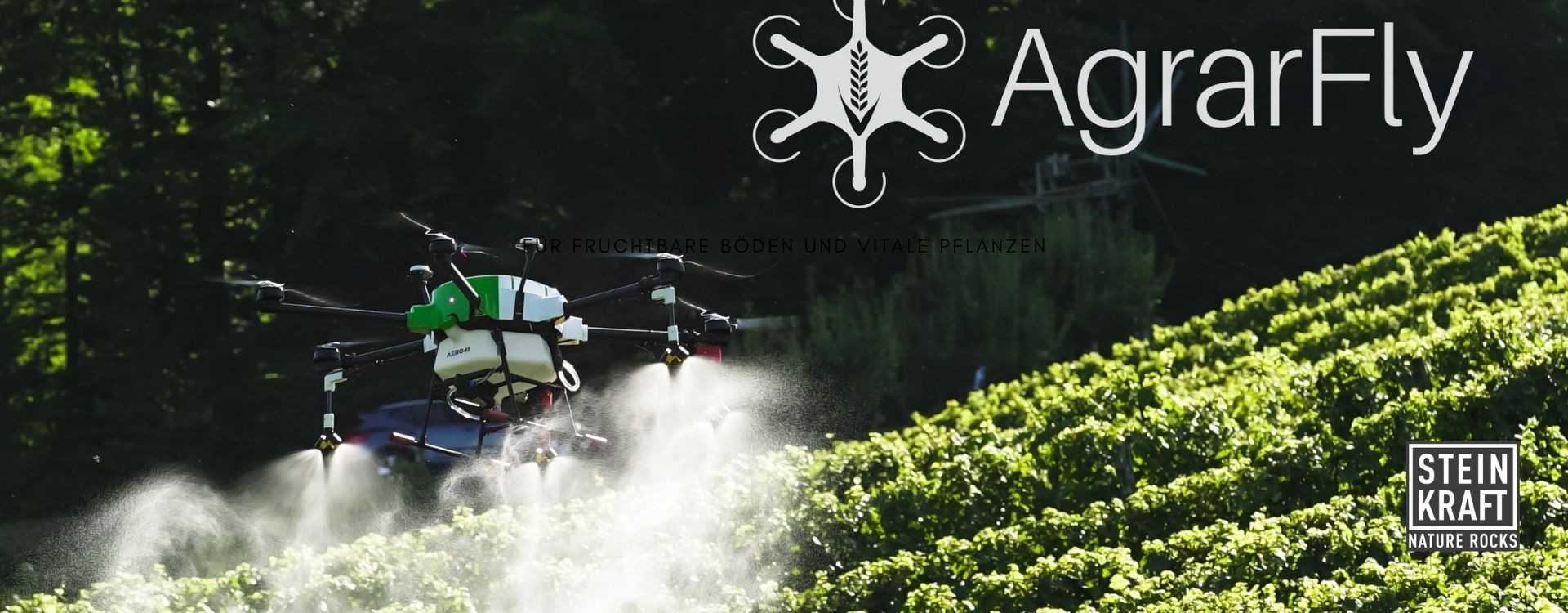 Sprüh-Drohnen in der Landwirtschaft - Über Arbeitserleichterung freuen wir uns