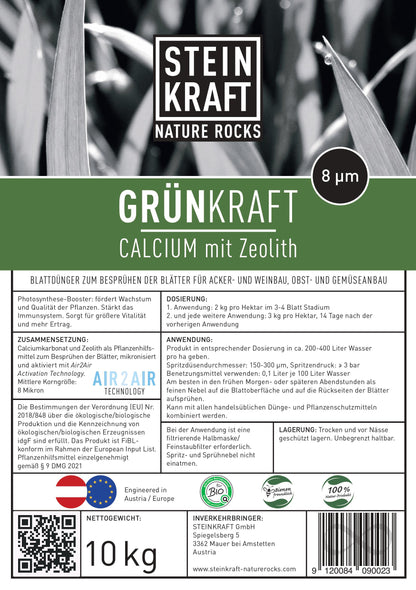 CALCIUM Blattdünger mit Zeolith - GRÜNKRAFT