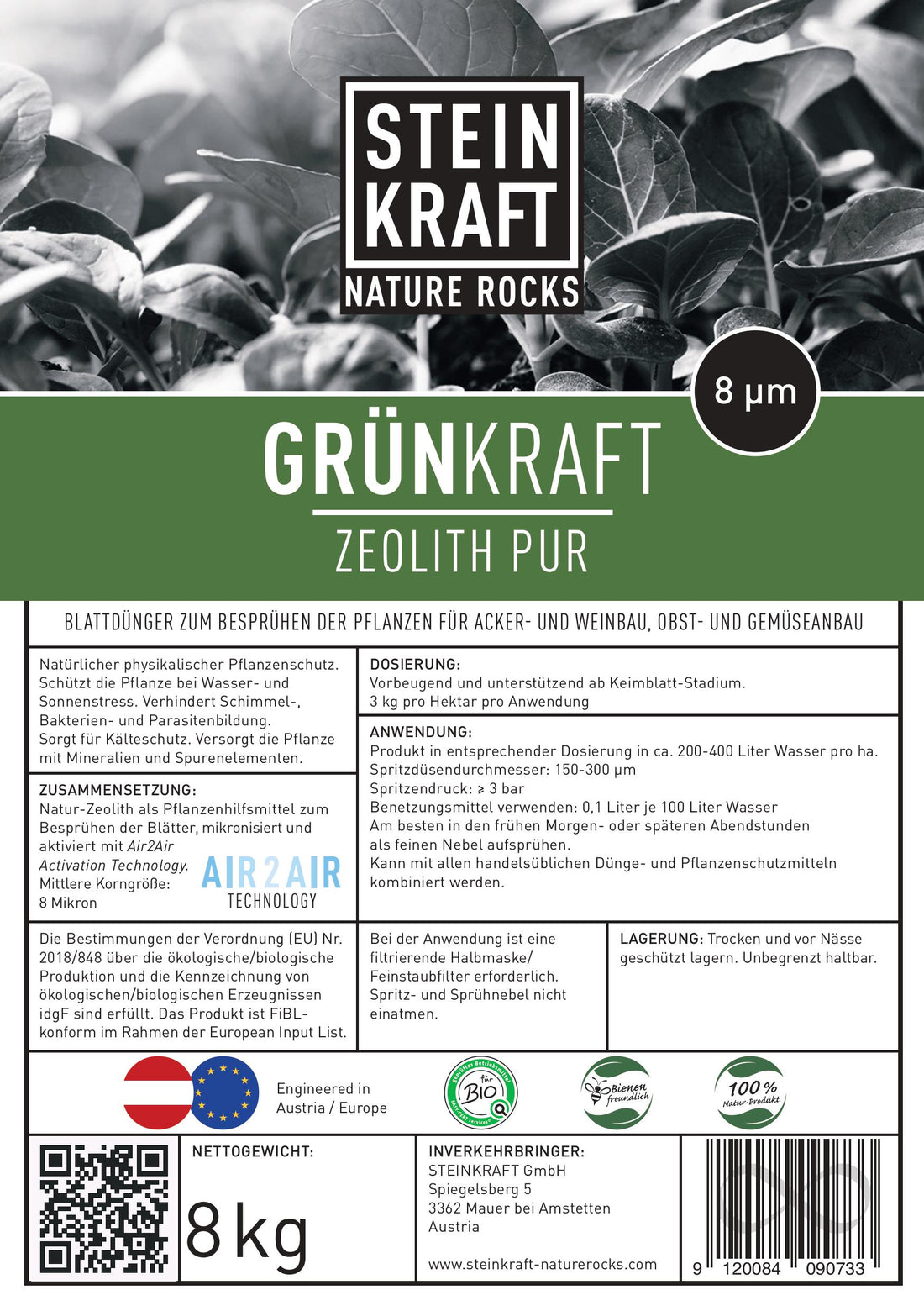 GREEN POWER Zeolite Pure foliar fertilizer