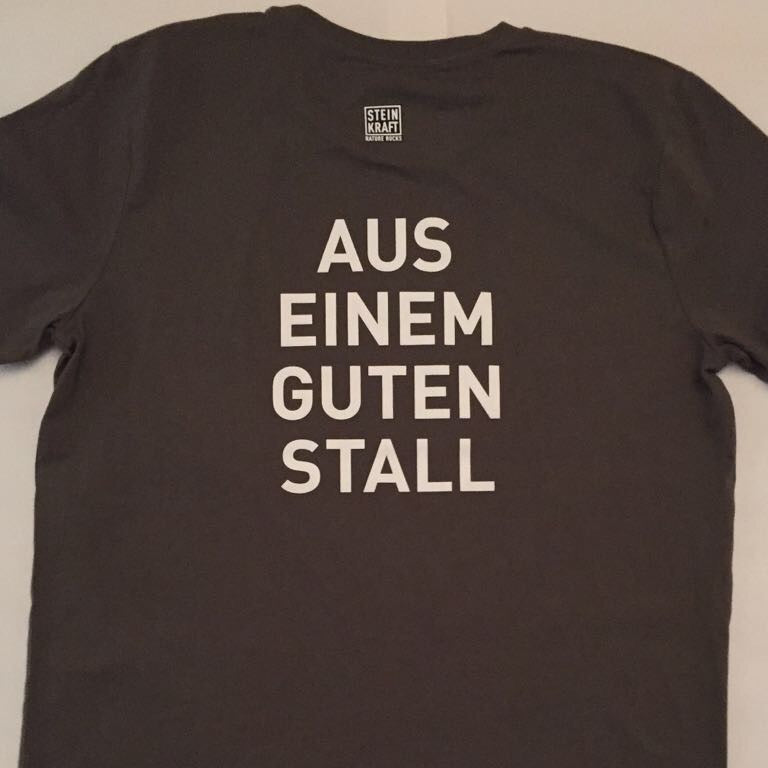 STEINKRAFT Zeolith T-Shirt: Aus einem guten Stall auf Bio-Baumwolle