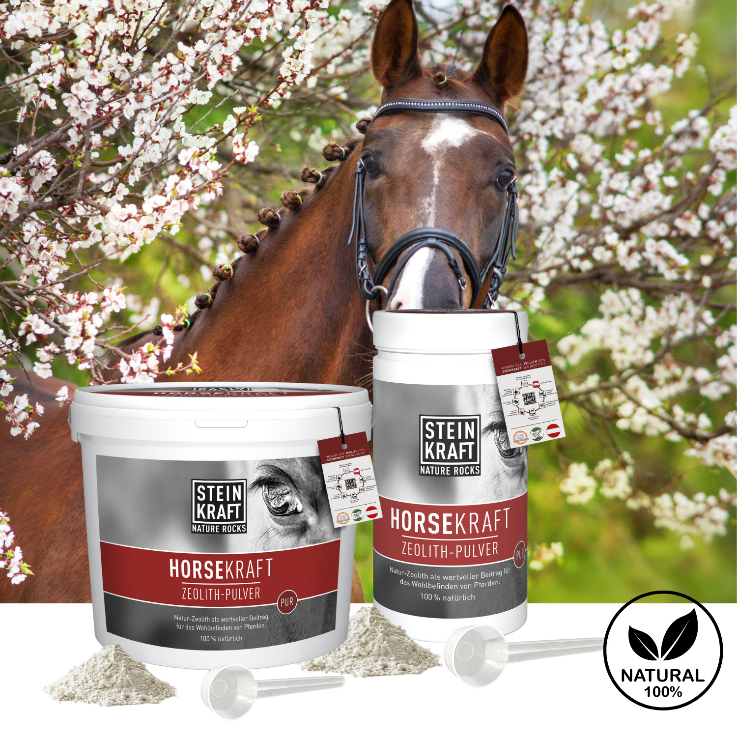 HORSEKRAFT Zeolite Powder for Horses