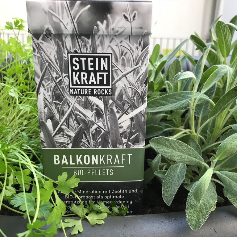 STEINKRAFT Zeolith für Pflanzen - vegane Pellets mit Zeolith zu den Wurzeln dazu speichern Wasser und Nährstoffe und geben sie langsam ab, wenn die Pflanze die Nährstoffe und das Wasser braucht.