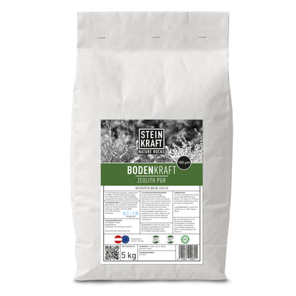 BODENKRAFT PUR aktivierter Zeolith 5kg - Pulver