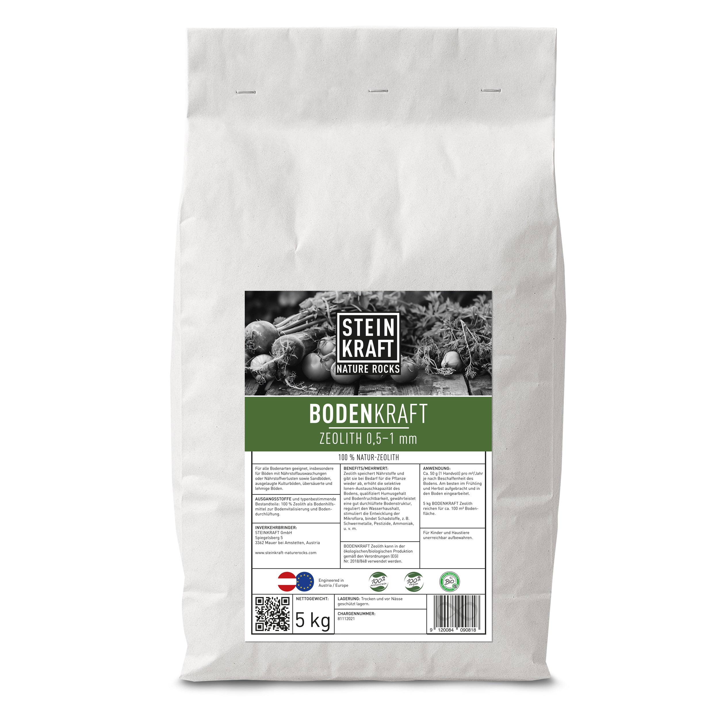 ZEOLITH für Boden 0,5 bis 1mm 5kg