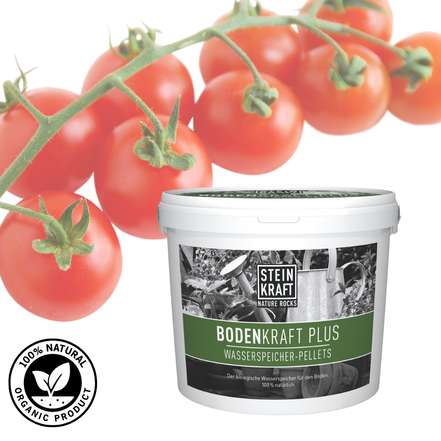 Gartenpflege Tipps zum Verbessern des Bodens: Vermiculit und Zeolith Pellets sind ein veganer natürlicher Wasserspeicher bei STEINKRAFT zu kaufen 